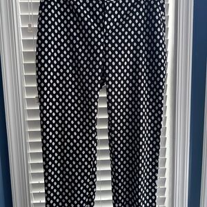 Banana Republic Monochrome Patterned Trousers
